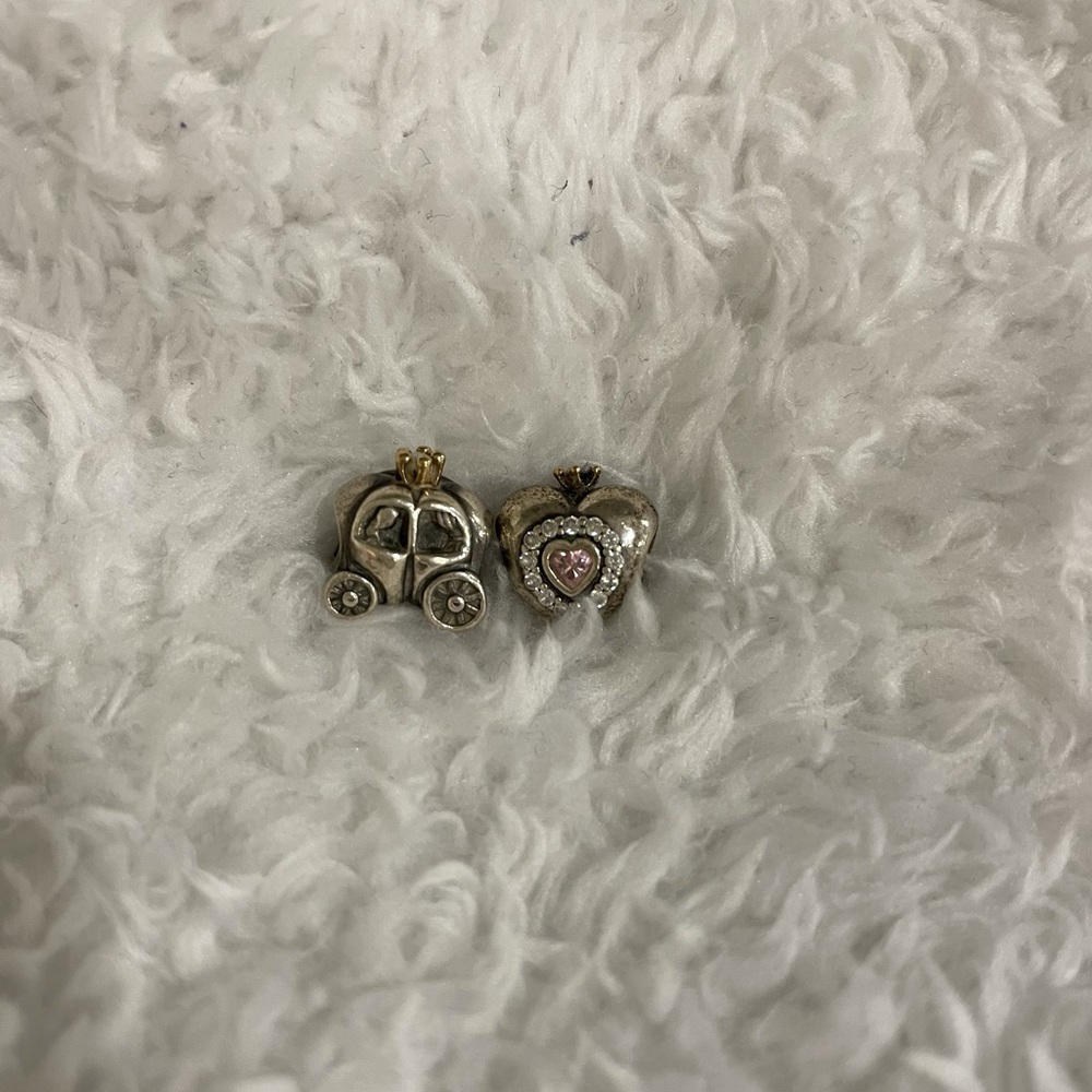 Pandora: Pink Princess Heart ONLY (right)